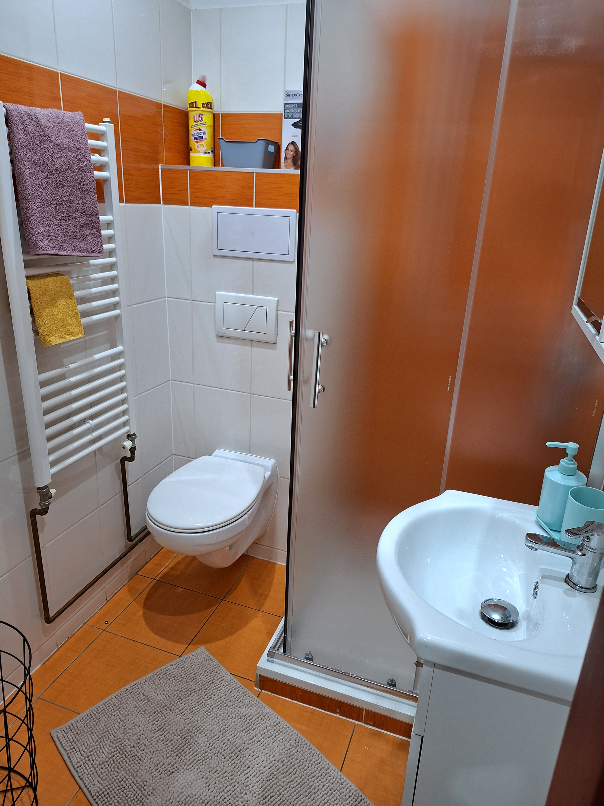 Apartmán v přízemí – Koupelna