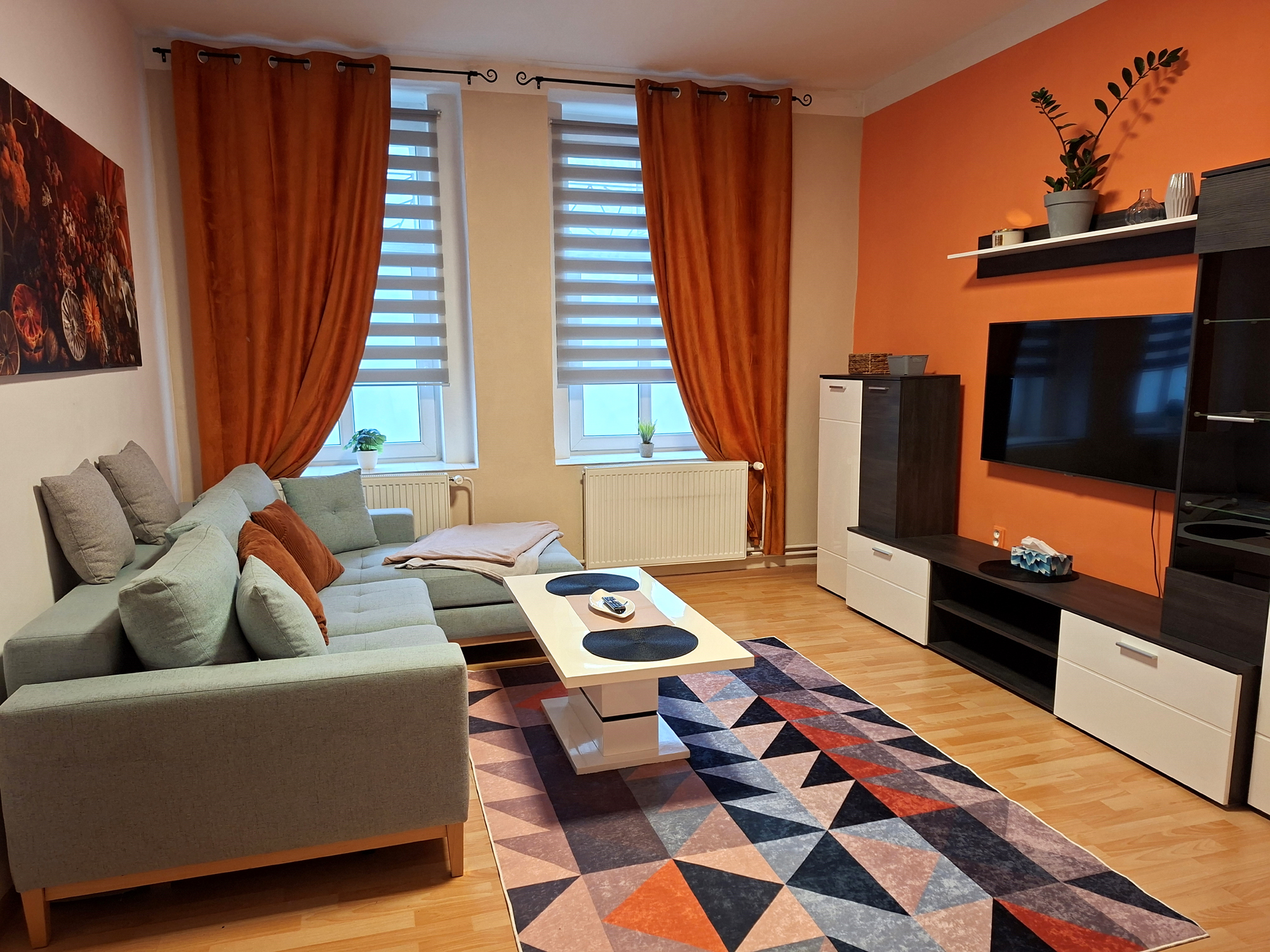 Apartmán v přízemí – Obývací pokoj
